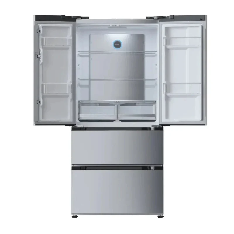 Frigorífico French Door Inox 436L, Eficiencia Energética E, No Frost, Inverter Plus de Cecotec
