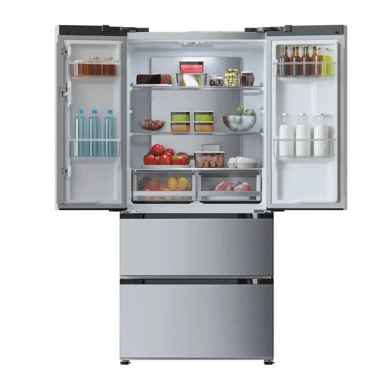Frigorífico French Door Inox 436L, Eficiencia Energética E, No Frost, Inverter Plus de Cecotec
