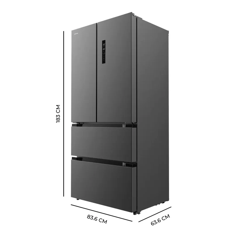 Frigorífico French Door 510L con Inverter Plus y Total No Frost, eficiencia E de Cecotec