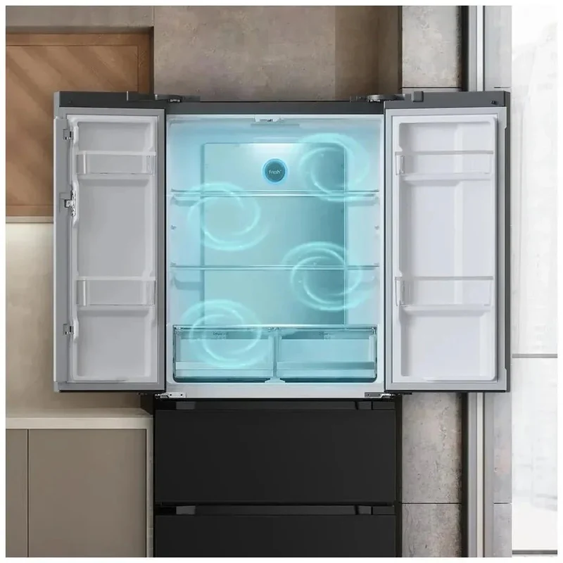 Frigorífico French Door 510L con Inverter Plus y Total No Frost, eficiencia E de Cecotec