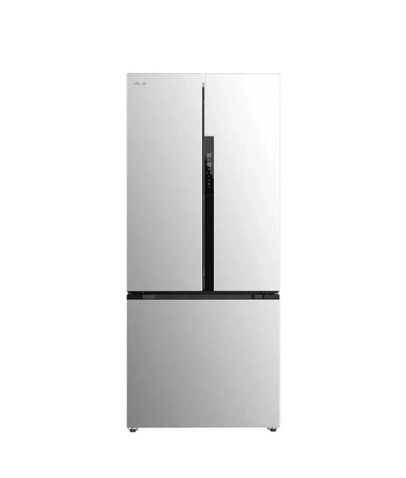 Frigorífico French Door Inox con Inverter Plus y Total No Frost, 436L, Clase E de Cecotec