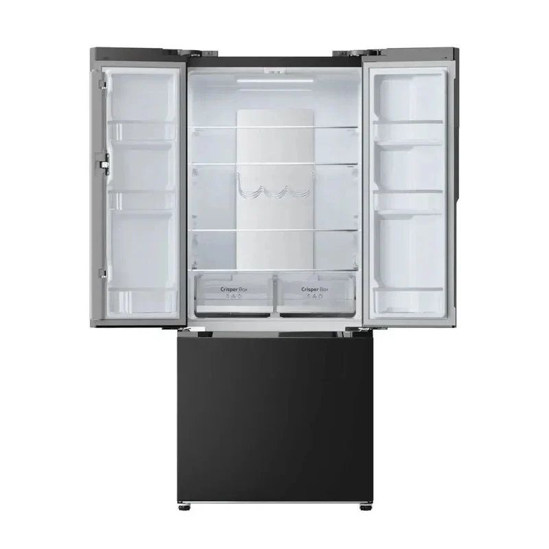 Frigorífico French Door 499L Inox con Tecnología Avanzada y Eficiencia Energética de Cecotec