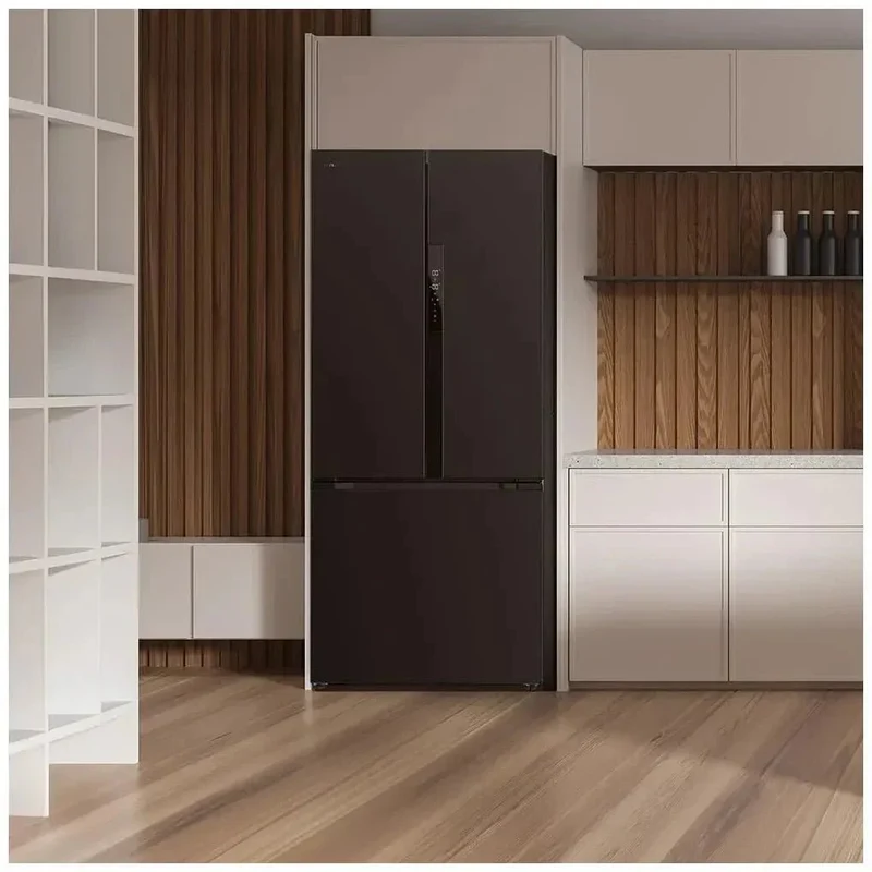 Frigorífico French Door 499L Inox con Tecnología Avanzada y Eficiencia Energética de Cecotec