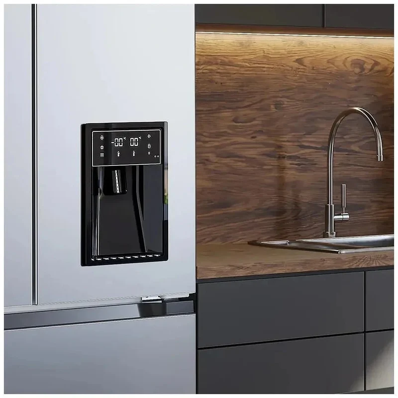 Frigorífico French Door Inox con Inverter Plus y No Frost, 436L, Clase E de Cecotec