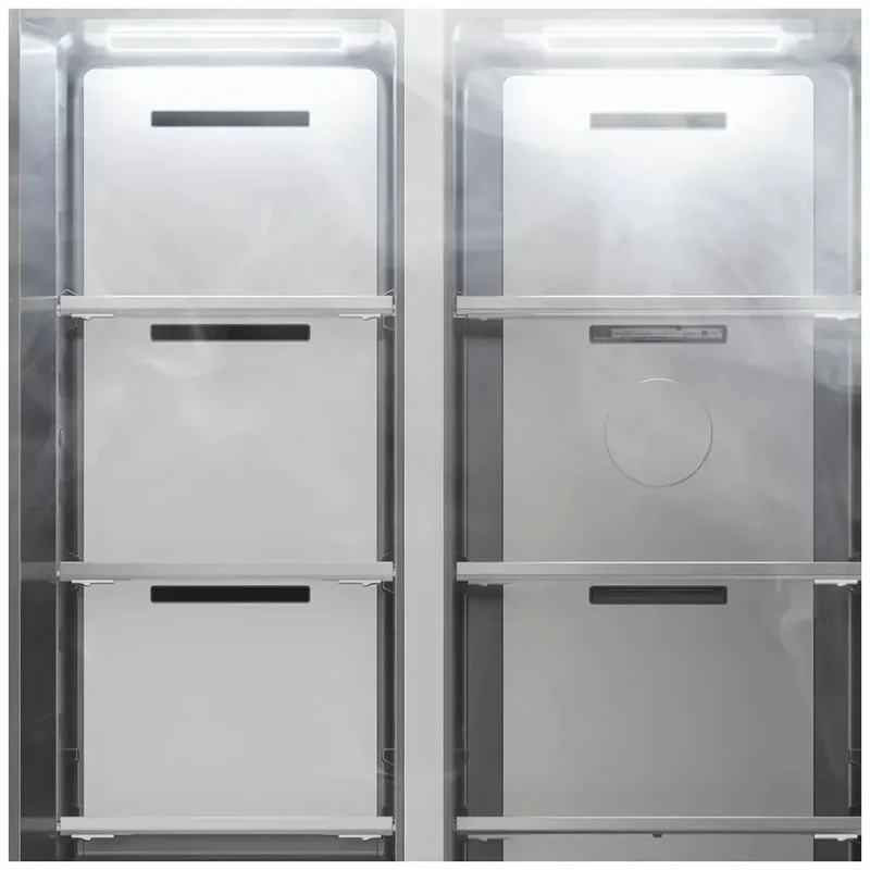 Frigorífico Americano Inoxidable 436L: Eficiencia, Diseño y Tecnología Avanzada de Cecotec