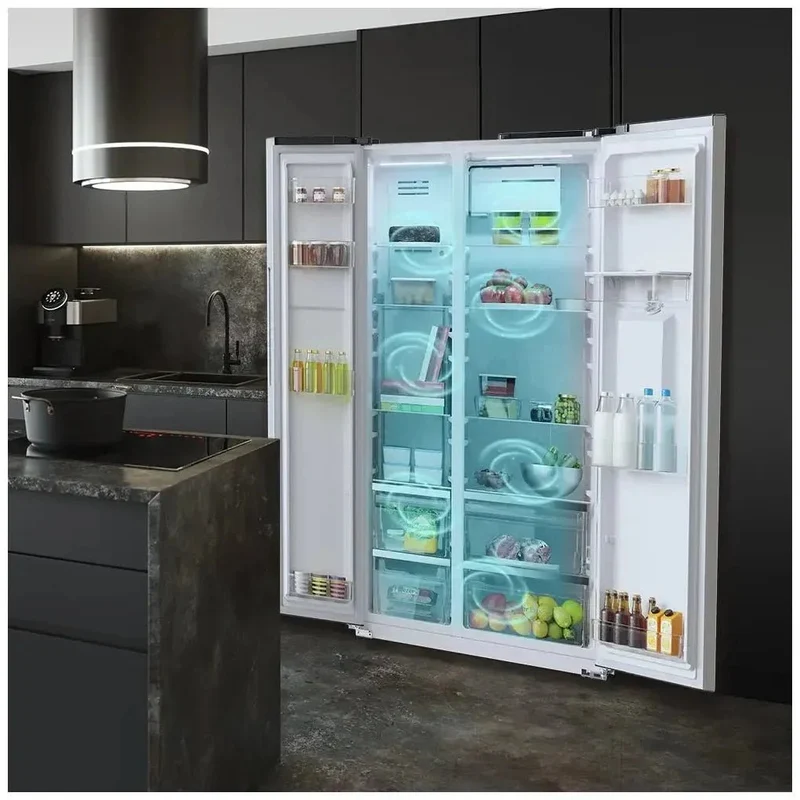 Frigorífico de Acero Inoxidable de 559L: Eficiencia Energética, Tecnología No Frost y Ahorro Asegurado de Cecotec