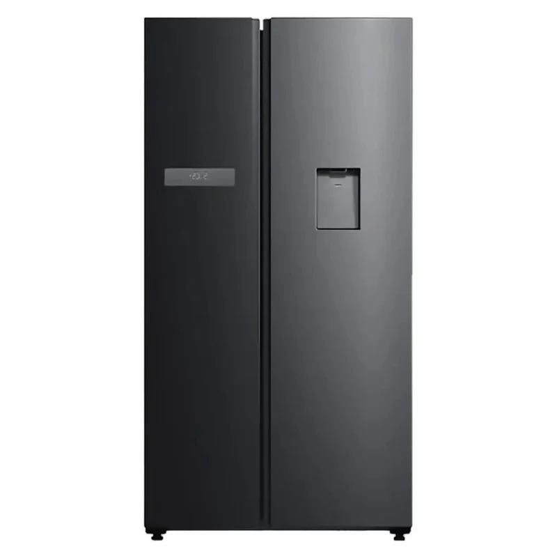 Frigorífico Americano 592L Dark E con No Frost y Dispensador de Agua de Cecotec