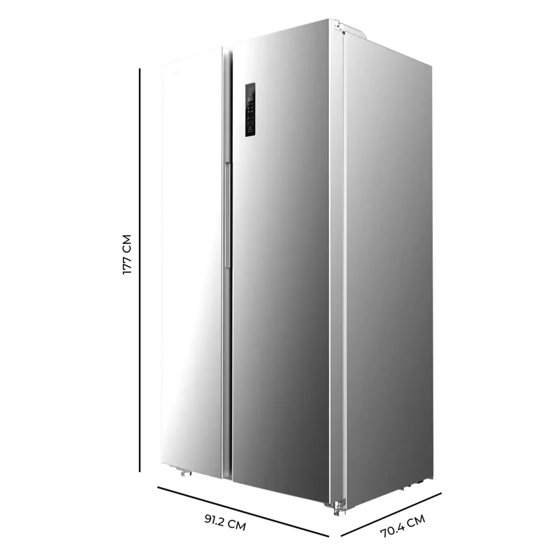 Frigorífico Americano Inoxidable: Eficiencia, Capacidad y Tecnología Avanzada de Cecotec