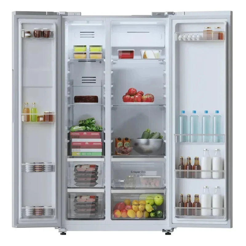 Frigorífico Americano Inoxidable: Eficiencia, Capacidad y Tecnología Avanzada de Cecotec