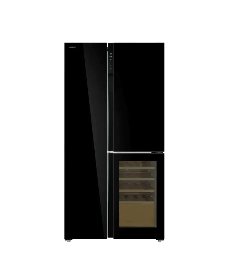 Frigorífico 3 Puertas con Vinoteca, No Frost y Compresor Inverter Plus de Cecotec
