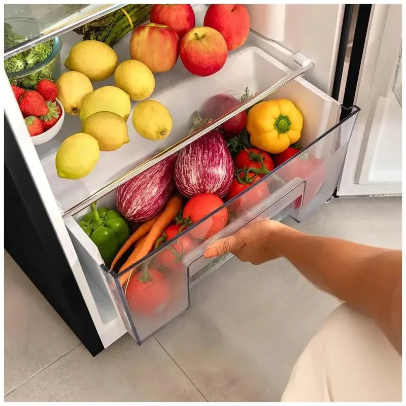Frigorífico Retro 215L Negro: Estilo, Eficiencia y Funcionalidad Energética de Cecotec