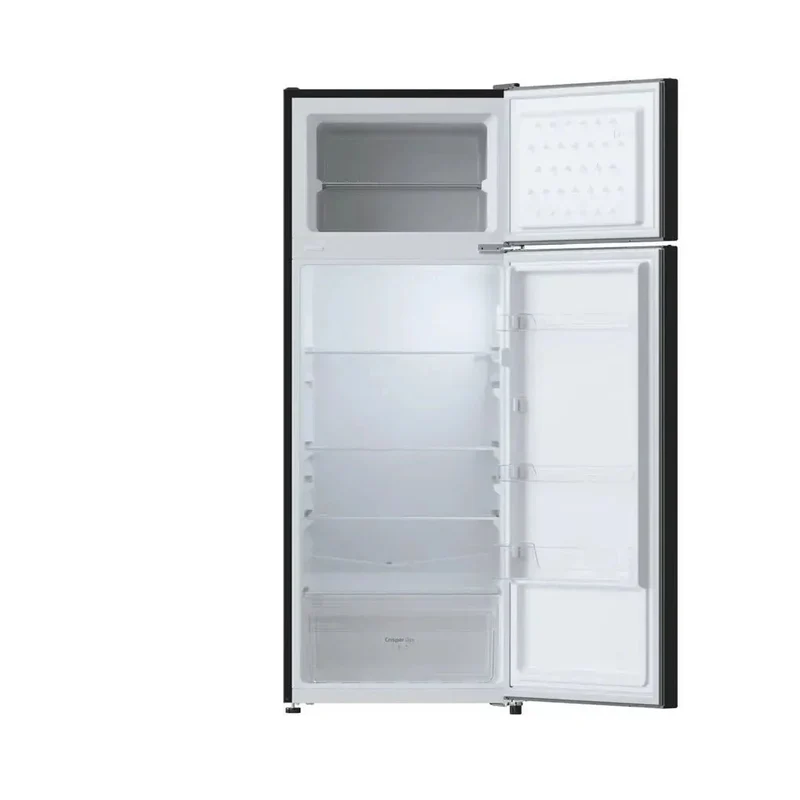 Frigorífico Negro 211L, Diseño Minimalista y Eficiencia Energética Clase E de Cecotec