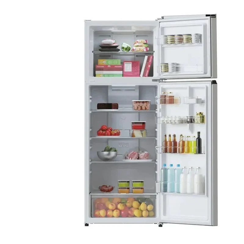 Frigorífico Blanco 465L No Frost con Motor Inverter y Puerta Reversible de Cecotec