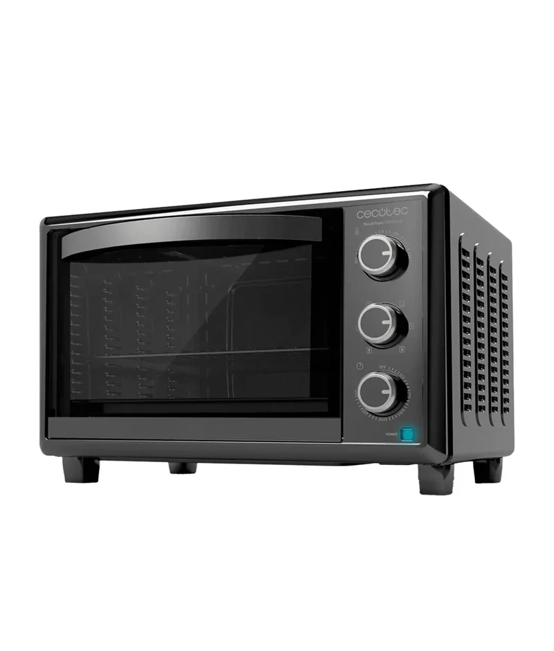 Horno de Convección 26L con Piedra para Pizzas y 6 Funciones Versátiles de Cecotec