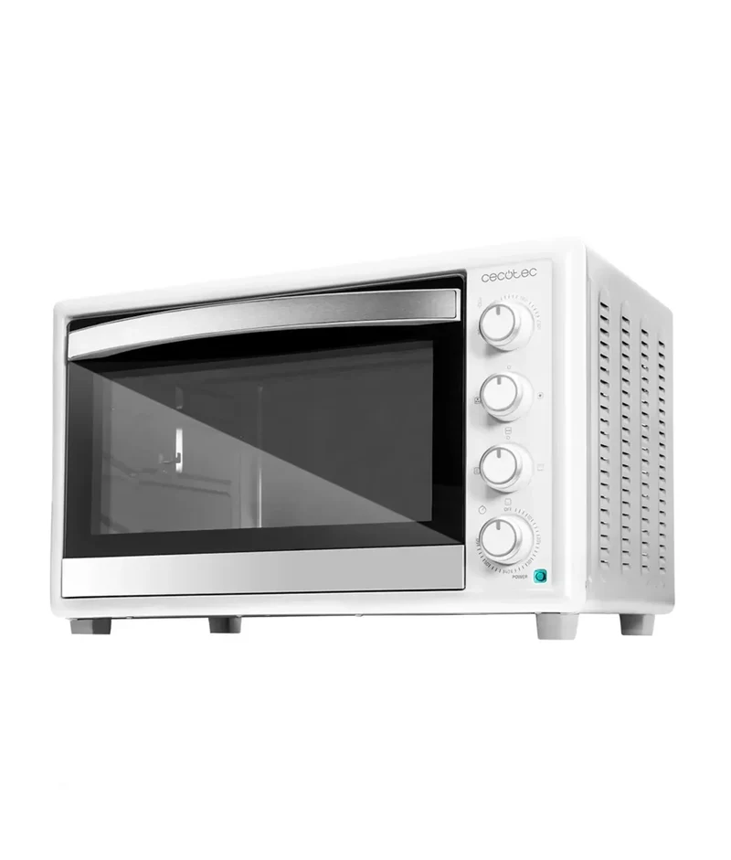 Horno Sobremesa 46L Bake&Toast 4600: Potencia 2000W y 12 Funciones Versátiles de Cecotec