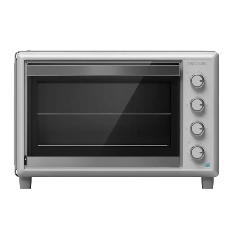 Horno Sobremesa 46L Bake&Toast 4600: Potencia 2000W y 12 Funciones Versátiles de Cecotec