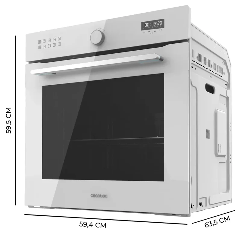 Horno Integrado de 81 Litros con Tecnología Airfryer y 11 Funciones para una Cocina Saludable y Eficiente de Cecotec