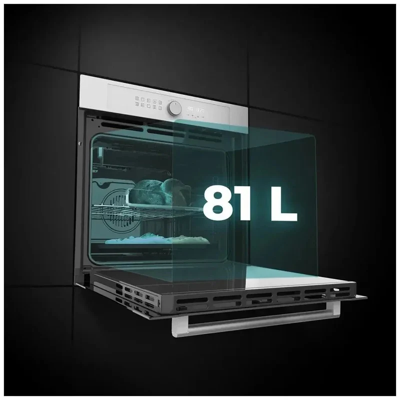 Horno Integrado de 81 Litros con Tecnología Airfryer y 11 Funciones para una Cocina Saludable y Eficiente de Cecotec