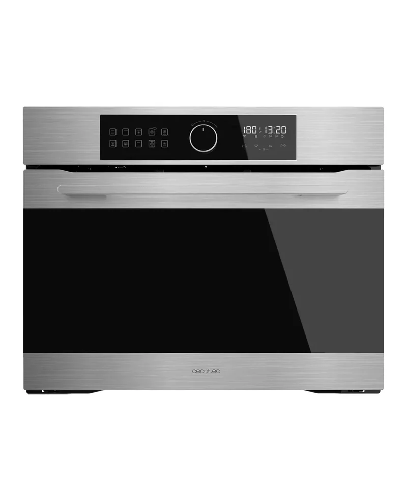 Horno Integrable Inox con Airfryer, 11 Funciones y 133L para Cocina Saludable de Cecotec