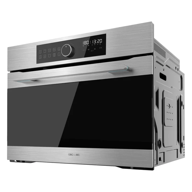 Horno Integrable Inox con Airfryer, 11 Funciones y 133L para Cocina Saludable de Cecotec
