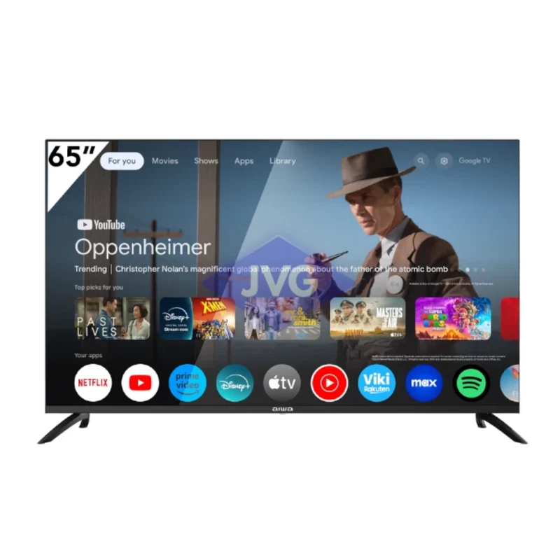 TELEVISOR SMART AIWA 4K ULTRA HD QLED 65" NEGRO - AW65B2Q