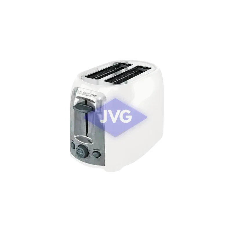 TOSTADORA BLACK & DECKER 2 REBANADAS CON PALANCA MANUAL BLANCO - BDTR1278W