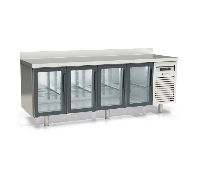 CORECO - MESA FRÍA DE CONGELADOS GN 1/1 3 PUERTAS CRISTAL MCGV-200