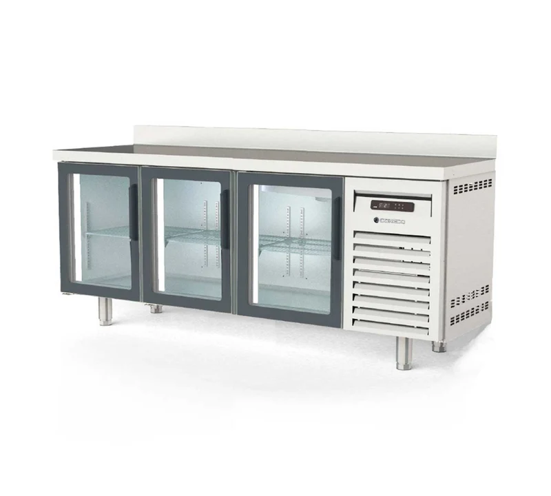 CORECO - MESA FRÍA CONGELADOS SNACK 2 PUERTAS CRISTAL MCSV-150