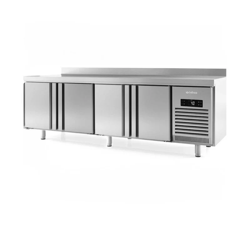 INFRICO - MESA CONGELACIÓN 4 PUERTAS SERIE 600 BMPP 2500 BT