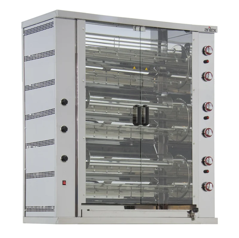 ARILEX - ASADOR ROTATIVO PLANETARIO 12 ESPADAS 12ASG-RP - GAS