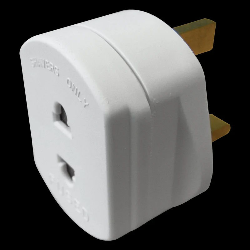 13A Shaver Adapter Fused 1A
