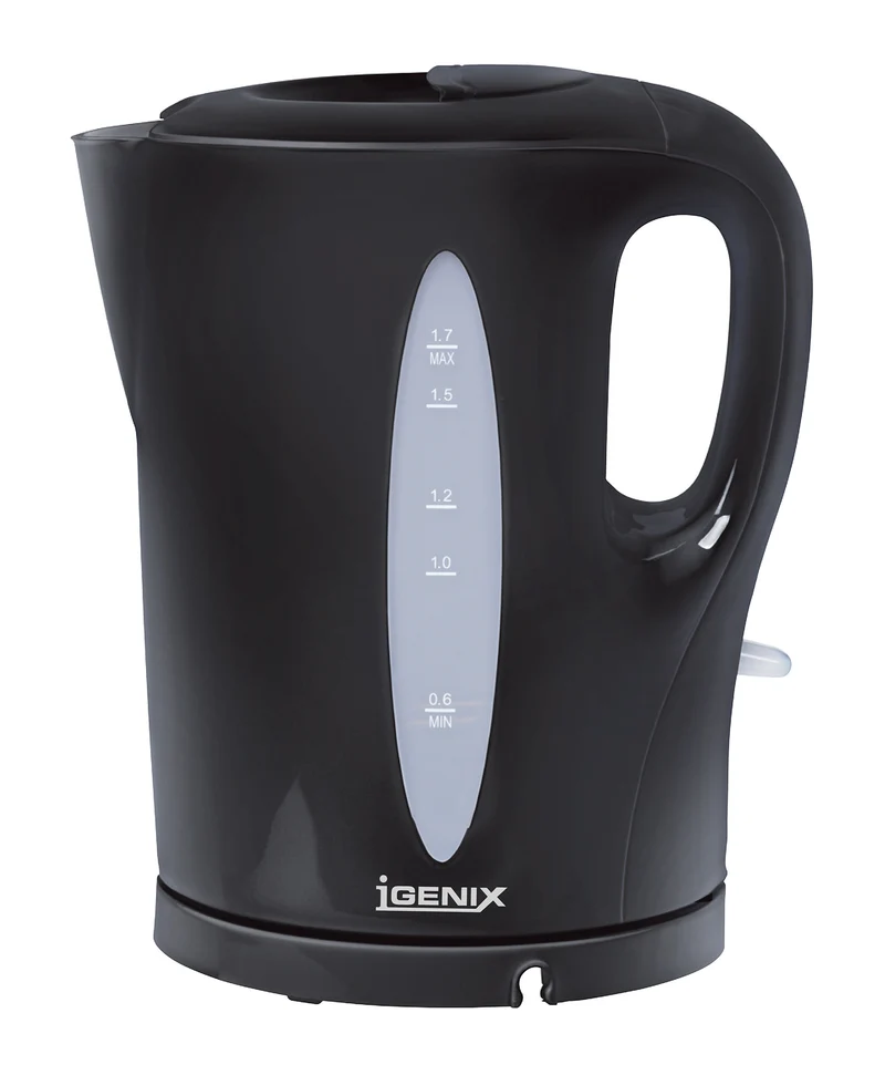 2200W 1.7 Litre Cordless Jug Kettle Black