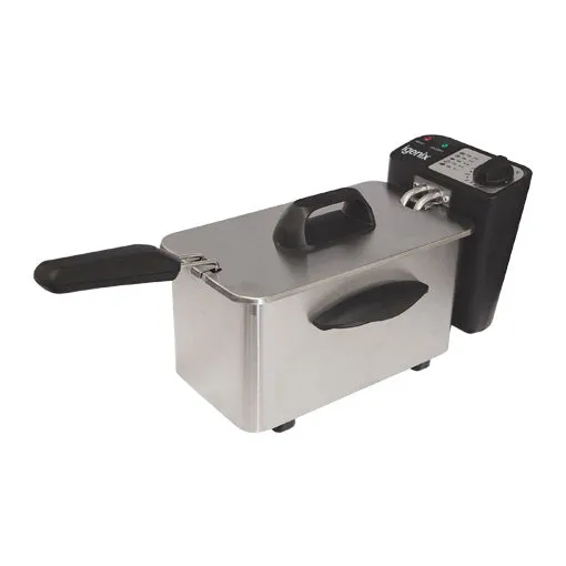 1.5 Litre Mini Fryer Brushed Stainless Steel