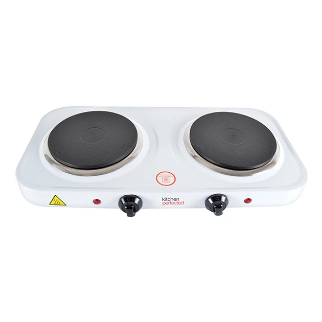 2000W Double Hotplate White