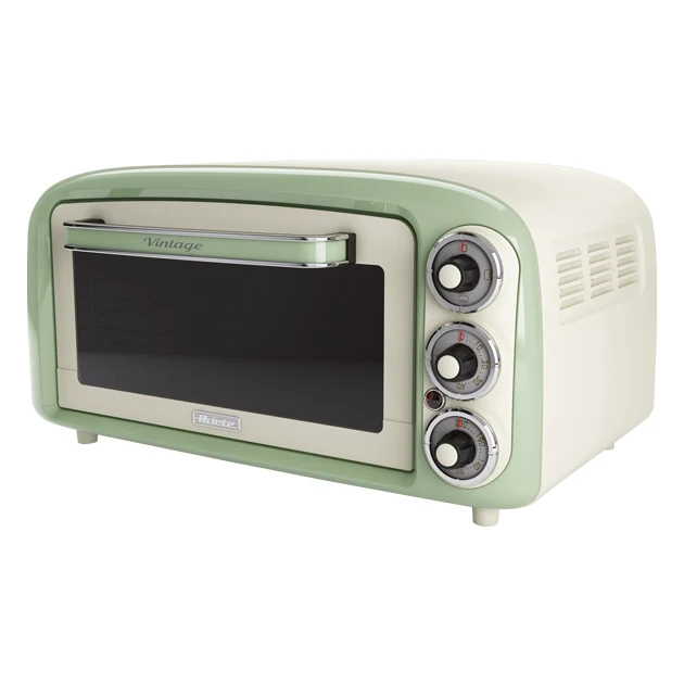 Vintage 18L Electric Mini Oven Green
