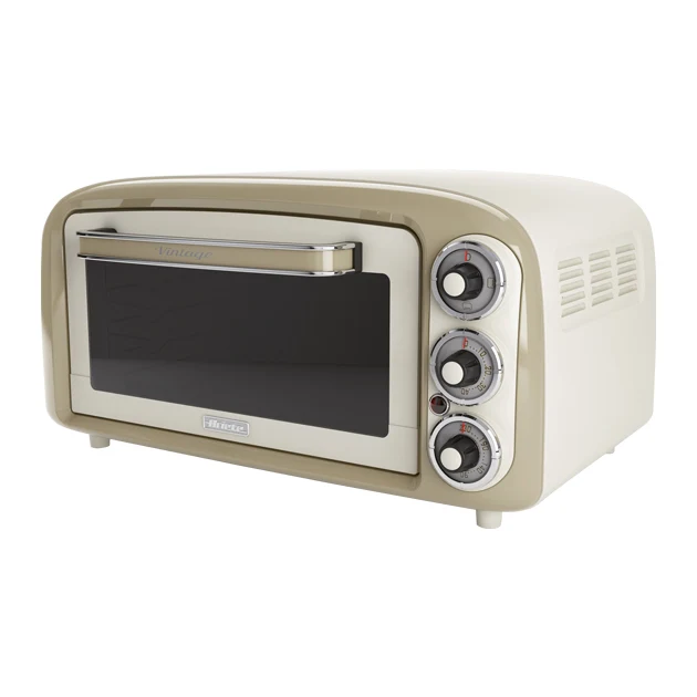 Vintage 18L Electric Mini Oven Cream