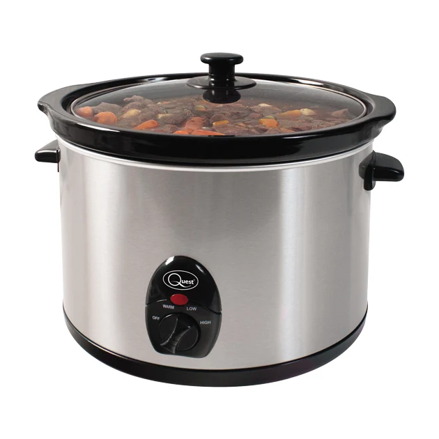 3.5L Slow Cooker Silver
