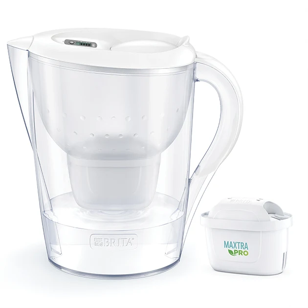 3.5L Marella Water Filter Jug White + 1 Maxtra Pro