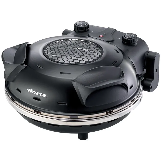 32Cm Single Pizza Oven With Viewing Window Black