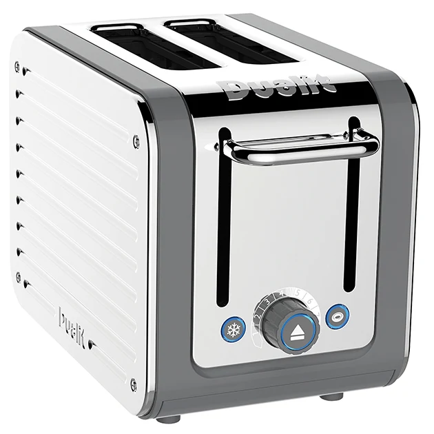2 Slot Architect Toaster Grey