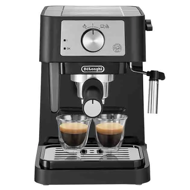 Stilosa Manual Coffee Machine Black