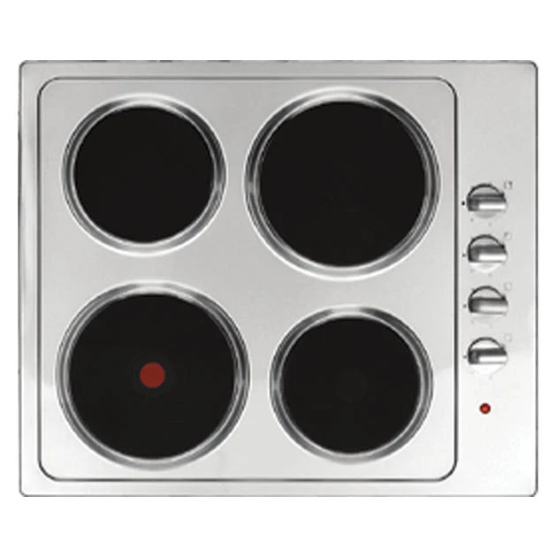 60Cm 4 Plate Electrical Hob Stainless Steel