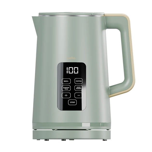 Digital Kettle With Touch Panel Green