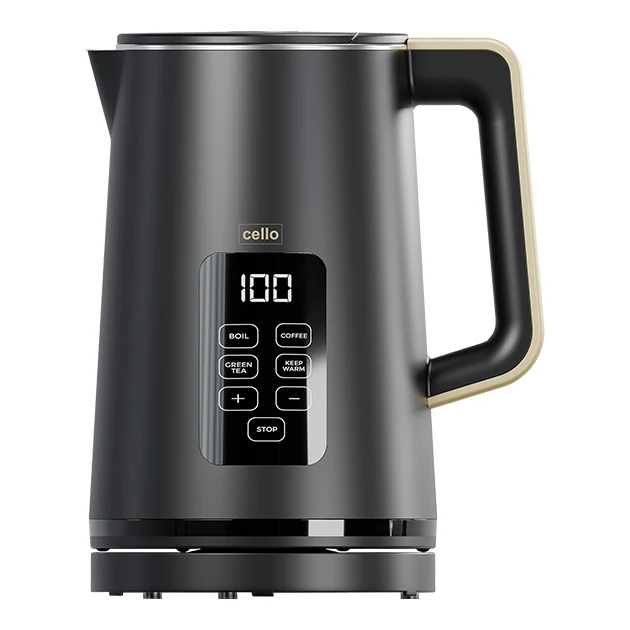 Digital Kettle With Touch Panel Black