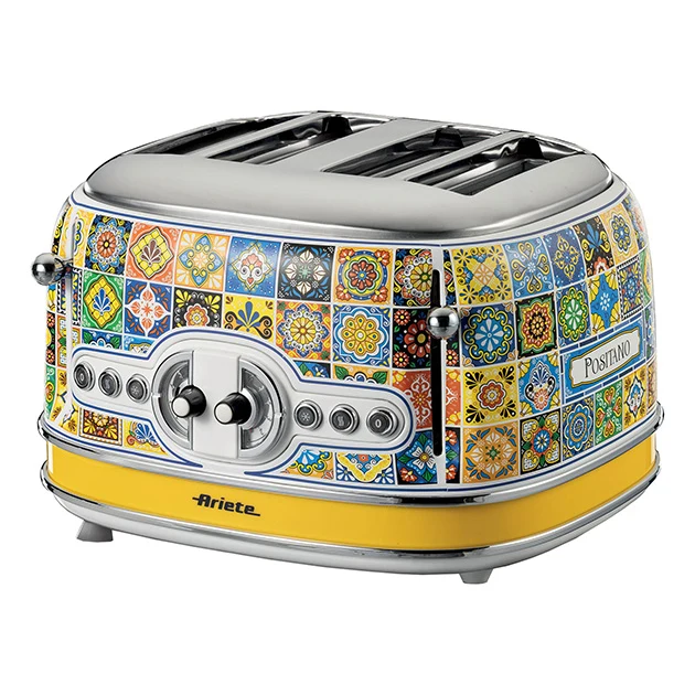 4 Slice Positano Design Toaster