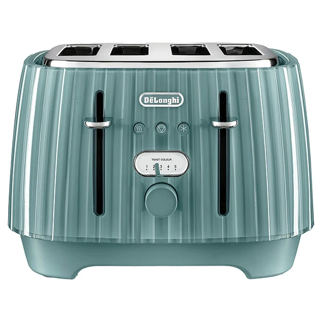 4 Slice Ballerina Toaster Laguna Green