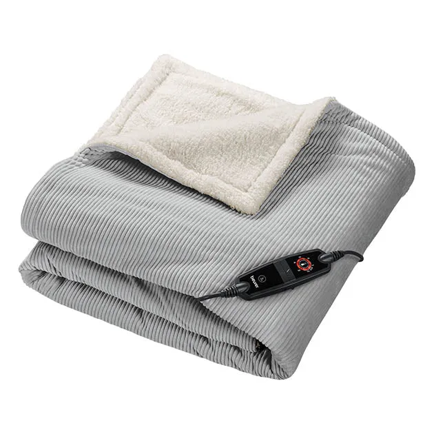 Green Planet Cosy Corded 180X130Cm Heated Throw Gr
