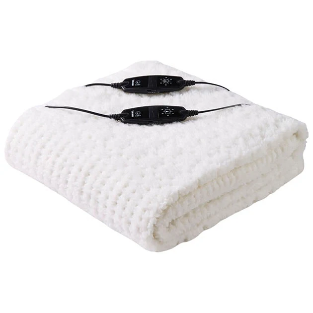 Indulgence Plush King Dual Heated Mattress Cover