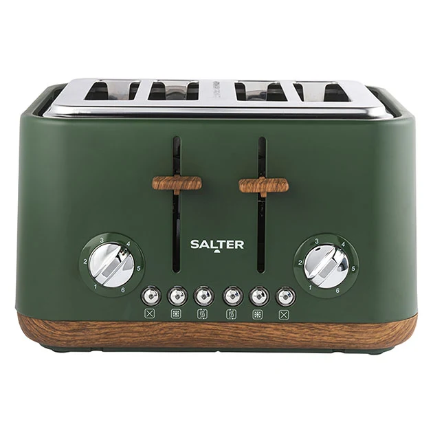 4 Slice Toronto Toaster Green