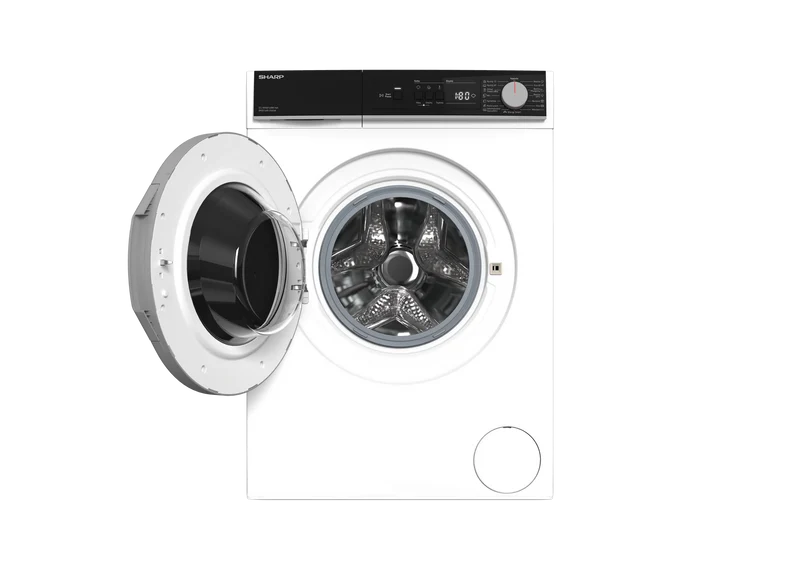 SHARP ES-NFA814BW1NA-CZ Freestanding Washing Machine 8 kg 1400 RPM A Class with Advanced Inverter Motor Technology